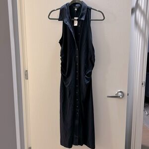Banana Republic button down midi dress